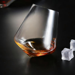 Bicchiere da vino e distillato in vetro soffiato Aeternitas